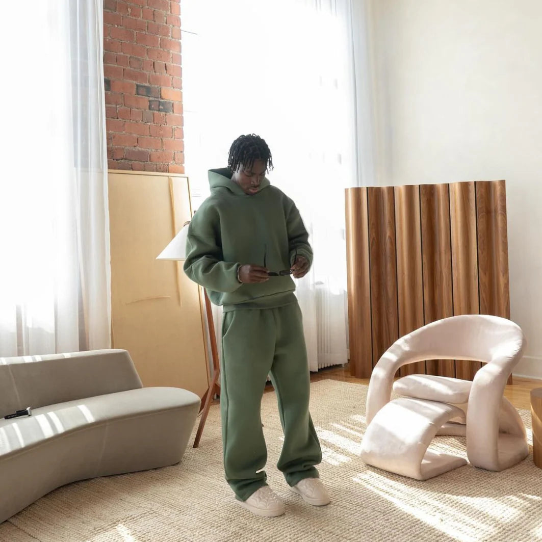 Hoodie and Joggers Set | Two-Piece | Sweatsuit | Men'S Tracksuit
