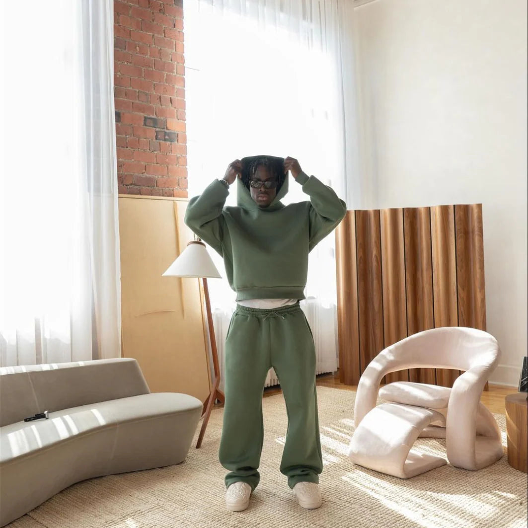Hoodie and Joggers Set | Two-Piece | Sweatsuit | Men'S Tracksuit