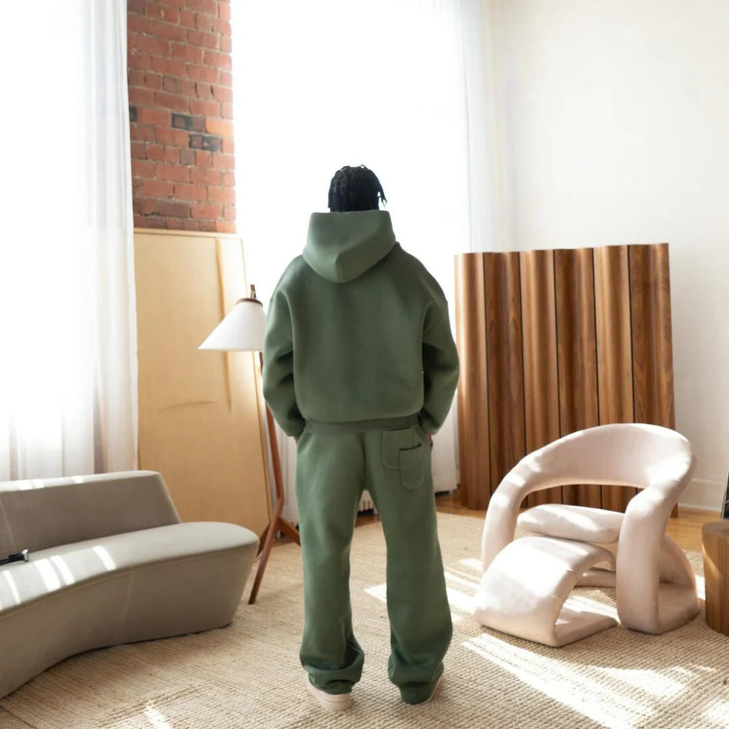 Hoodie and Joggers Set | Two-Piece | Sweatsuit | Men'S Tracksuit